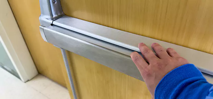 Installing a Push Bar on a Door Peekskill