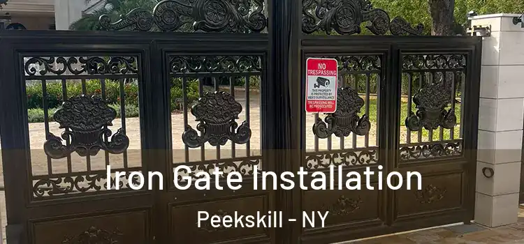  Iron Gate Installation Peekskill - NY